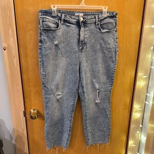 Lauren Conrad Distressed Jeans